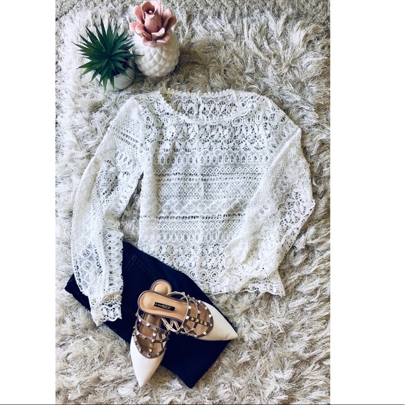 Ava x Palmer Tops - NEW ‘Natalia’ Lace Blouse